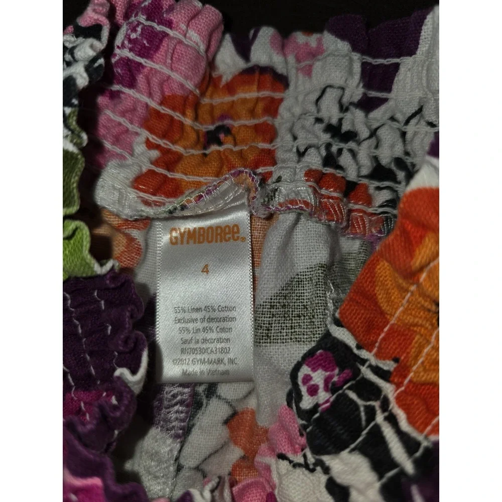 Gymboree wild for zebra outfit lot top shorts and‎ skirt size 4
